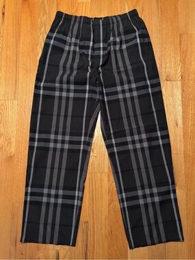 Burberry Somerton Print Casual Pants, Like New 🔥